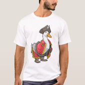 Duck Pirate hat T-Shirt (Vorderseite)