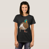 Duck Pirate Wooden T-Shirt (Vorne ganz)