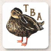 Duck Plastic Untersetzer (Vorderseite)