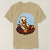 Duck Playing Guitar T-Shirt (Design vorne)