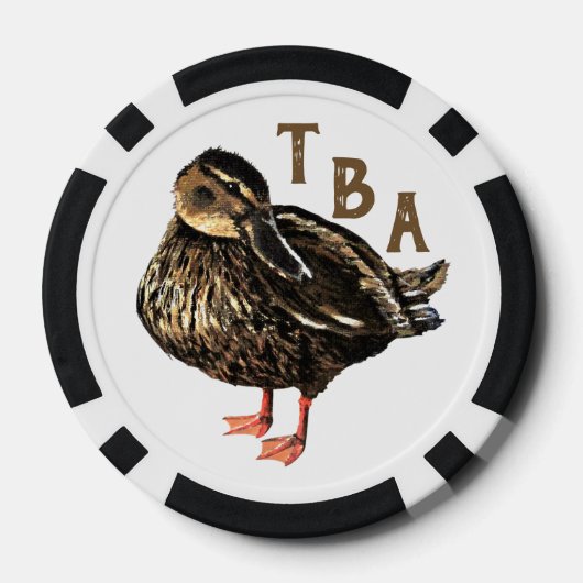 Duck Poker Chips (Rückseite)
