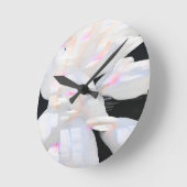 Duck Pond Haze Runde Wanduhr (Winkel)