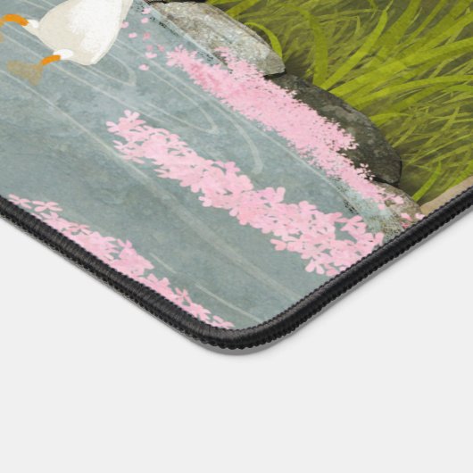 Duck Pond - Spring Schreibtischunterlage (Ecke)