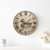 Duck Pond Wall Clock  Große Wanduhr (Zuhause)