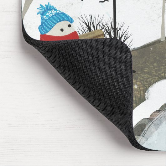 Duck Pond - Winter Mousepad (Ecke)