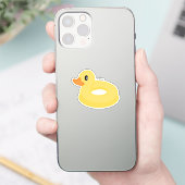 Duck Pool Floatie Aufkleber (Telefon)