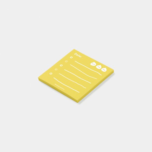 Duck Post-it Klebezettel (angewinkelt)