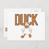 Duck Postkarte (Vorne/Hinten)