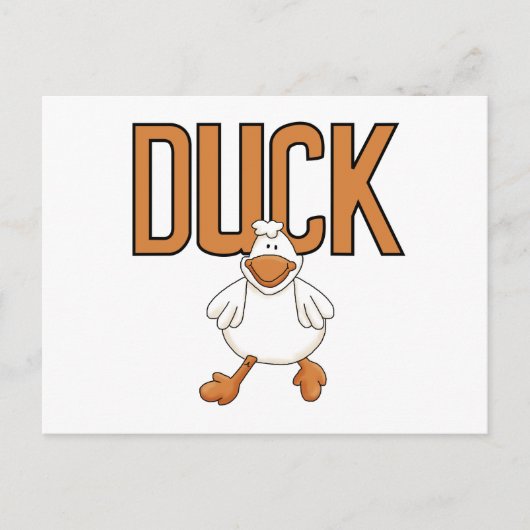 Duck Postkarte (Vorderseite)