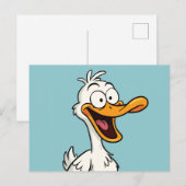 Duck Postkarte (Vorne/Hinten)