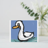 Duck Postkarte (Stehend Vorderseite)