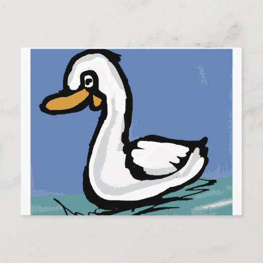 Duck Postkarte (Vorderseite)