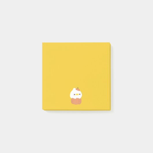 Duck Pumpkin Post-it Klebezettel (Vorderseite)