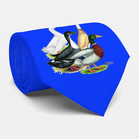 Duck Quartet Krawatte (Gerollt)