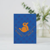 Duck Rabbit Illusion Postkarte (Stehend Vorderseite)