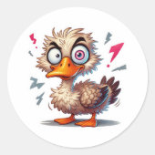 Duck   Reward  Runder Aufkleber (Vorderseite)