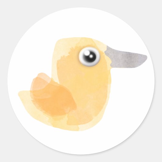 DUCK RUNDER AUFKLEBER (Vorderseite)