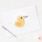 DUCK RUNDER AUFKLEBER (Umschlag)
