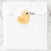 DUCK RUNDER AUFKLEBER (Tasche)