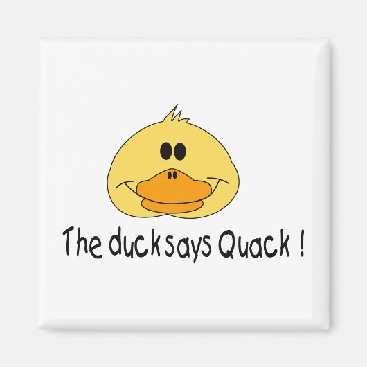 Duck Says Quack Magnet (Vorne)