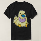 Duck Schnuller Bib T-Shirt (Design vorne)
