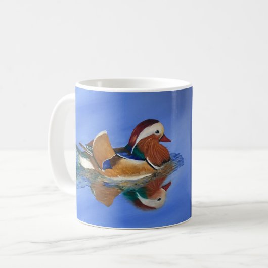 Duck Schwimmen mit Bibelverse JW Kaffeetasse (Vorderseite Links)