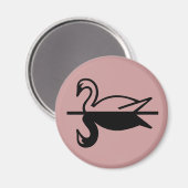 DUCK SHADOW MAGNET (Vorderseite/Rückseite)