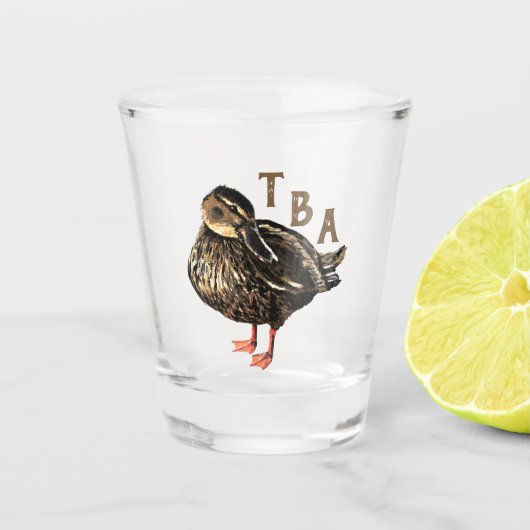 Duck Shot Glass Schnapsglas (Vorderseite)