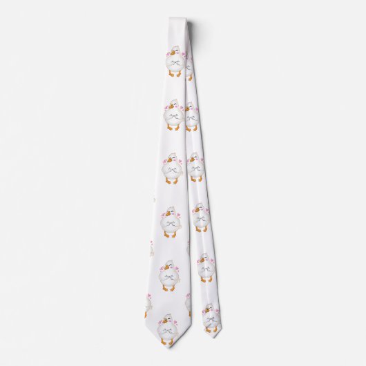 Duck Shy Fingers Neck Tie Krawatte (Vorderseite)
