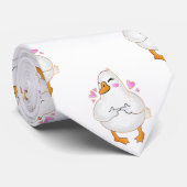 Duck Shy Fingers Neck Tie Krawatte (Gerollt)