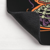 Duck Skeleton Rubber Duckie Costume Party Mousepad (Ecke)