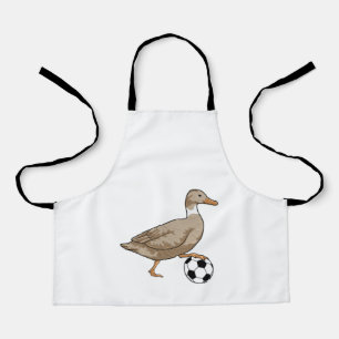Duck Soccer Player Soccer Schürze