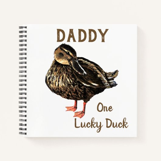Duck Spiral Notebook Notizblock (Vorderseite)