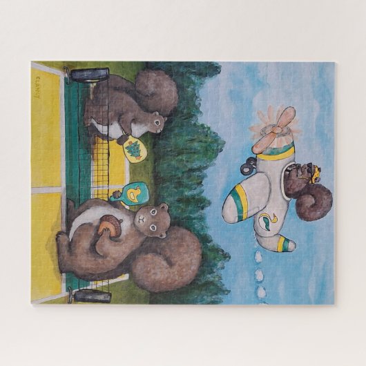 Duck Squirrelle Puzzle (Horizontal)