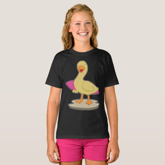 Duck Surfboard T-Shirt (Vorne ganz)