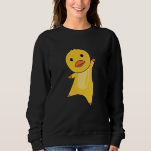 Duck Sweet Encks Gelbe Vögel für Kinder Sweatshirt