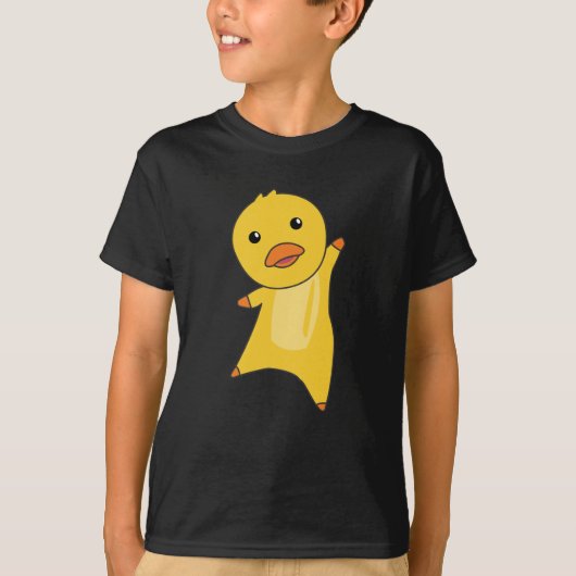 Duck Sweet Encks Gelbe Vögel für Kinder T-Shirt (Vorderseite)
