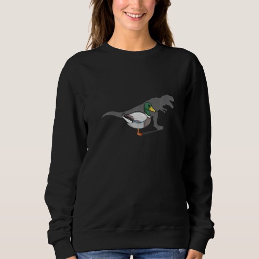 Duck T-Rex Shirt Funny Duck Hunting Shirts Duck Lo (Vorderseite)