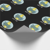 Duck Tape Funny Duct Tape Pun Dark BG Geschenkpapier (Ecke)