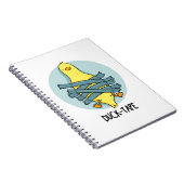 Duck Tape Funny Duct Tape Pun Notizblock (Rechte Seite)