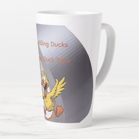 duck tape sarcasm milchtasse (Rechte Ecke)