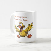 Duck Tape Sarkasmus Kaffeetasse (Vorderseite Links)