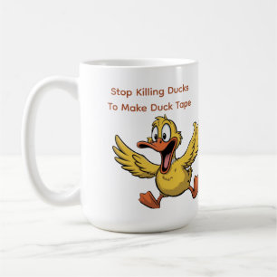 Duck Tape Sarkasmus Kaffeetasse