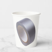 Duck Tape Sarkasmus Pappbecher (Rückseite)