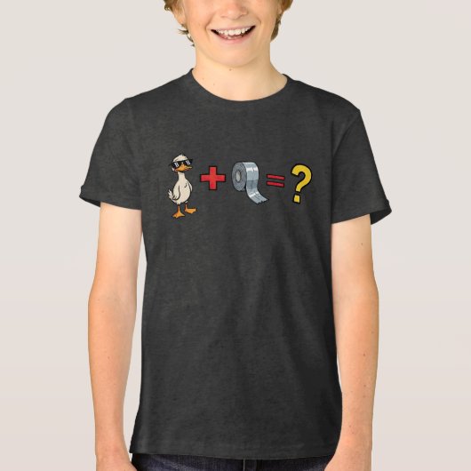 Duck Tape Wordplay Tri-Blend Shirt (Vorderseite)