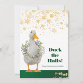 Duck the Halls White Duck Weihnachten (Vorderseite)