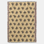Duck Throw Blanket Decke (Vorderseite Vertikal)