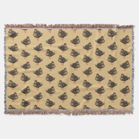 Duck Throw Blanket Decke (Vorderseite)
