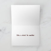 Duck To Water Card Karte (Innenseite)