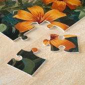 Duck Tolling Retriever Riverside Lily Kunst Puzzle (Seite)